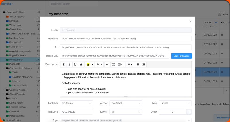 Bookmark note taking